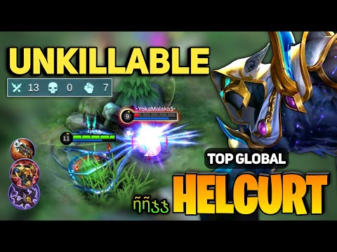 Unkillable! Helcurt Perfect Gameplay [ Top Global Helcurt Gameplay ] By ῆῆჯჯ - Mobile Legends