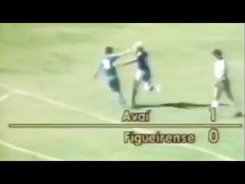 Avaí 1 x 0 Figueirense - Catarinense 1984