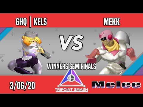 Tripoint Smash 100 - Winners Semifinals - GHQ | Kels(Sheik/Fox) Vs. Mekk(Captain Falcon)