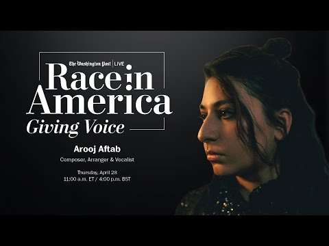 WATCH LIVE: Arooj Aftab discusses her creative roots and the power of music to build bridges