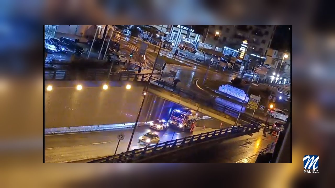 Noche de intensa lluvia y con algún que otro incidente