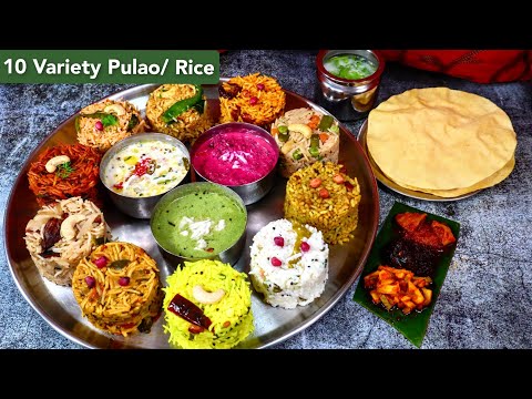10 Variety Rice Recipes