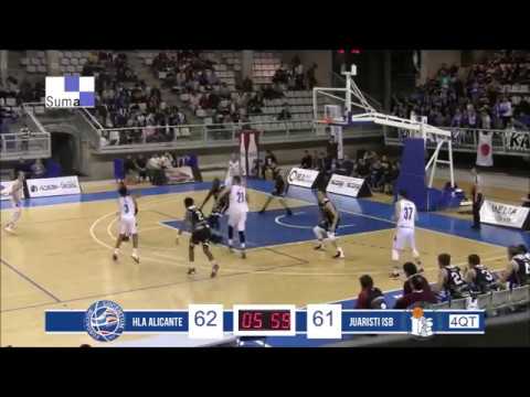 HLA Alicante vs Juaristi ISB: Todos los triples