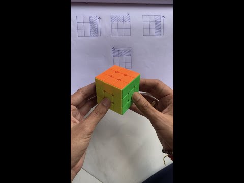 How to solve Rubik’s cube (another trigger) #shorts #rubikscube