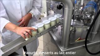 preview picture of video 'Plaisirs du lait - Yaourts et desserts fabriqués à la ferme à base de lait cru'