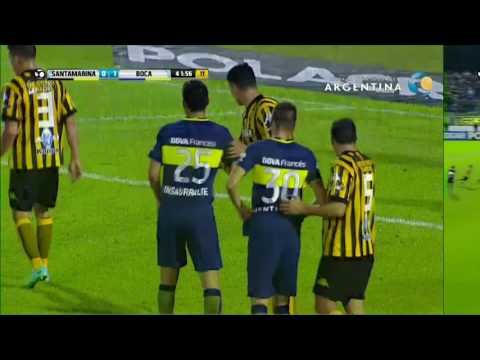 Santamarina 1 - 2 Boca Juniors - 16vos de final Copa Argentina 2016