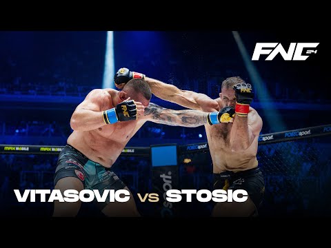 VITASOVIC vs STOSIC | FULL TITLE FIGHT | FNC 24 powered by SuperSport | ZAGREB