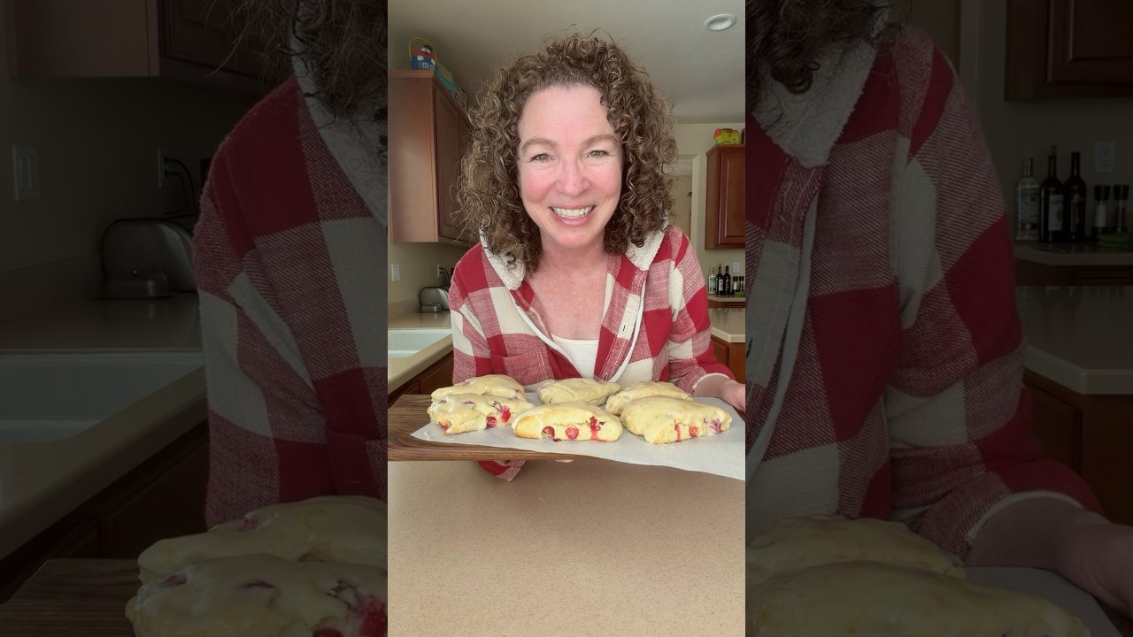 Cranberry Orange Scones