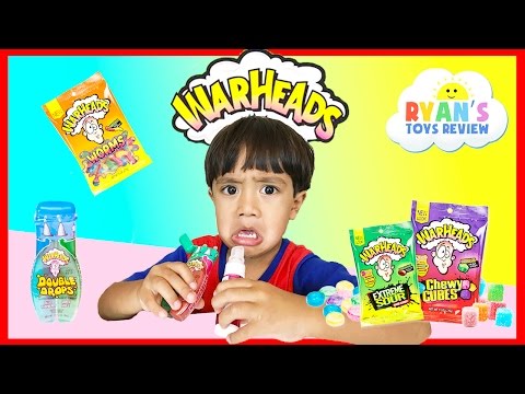 EXTREME WARHEADS CHALLENGE Sour Candy Video