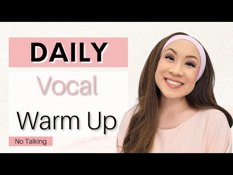 Daily Vocal Warm Up #3 (no talking) for Powerful Singing Voice | Mezzo-Soprano