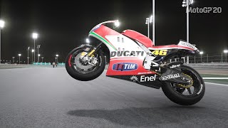 motoGP™️20　HARD80%　コンピューターだって転ぶんです。【Game Play】
