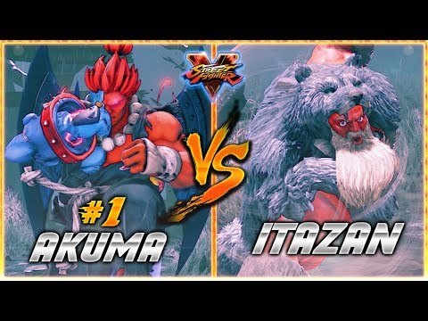 SFV AE 🔥 NAOOONN (#1 Online AKUMA) vs ITAZAN (Zangief) | FT3 Set 🔥 SF5 TenSFV