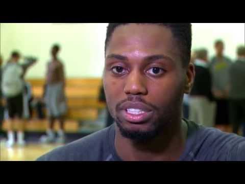 Melvin Ejim: "Treat this ball like your girlfriend."