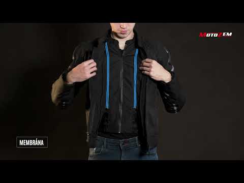 Bunda na motorku Rebelhorn Vandal černá