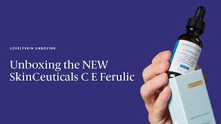 Unboxing the NEW enhanced SkinCeuticals C E Ferulic