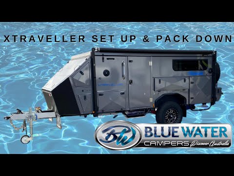 Bluewater Campers Xtraveller Set up and Pack Down