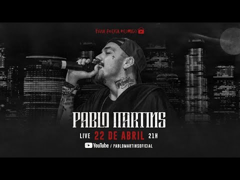 Pablo Martins - Live | #FiqueEmCasa e Cante #Comigo