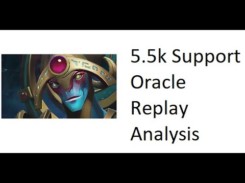 5.5k Oracle Support Replay Analysis 7.27c (Dota 2)