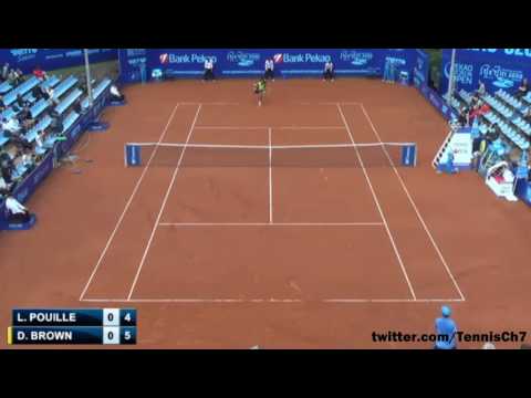 Dustin Brown vs Lucas Pouille Highlights SZCZECIN 2014