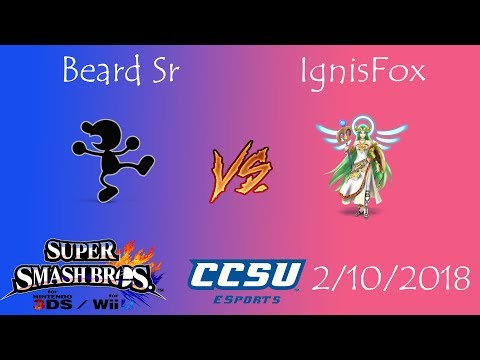 Riptide 5 Smash 4 - Beard Sr (Mr. Game & Watch) vs IgnisFox (Palutena)