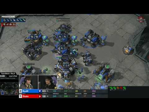 VSL SC2 - ByuN vs Stats [TvP] - 2017 S1 Team Match - Loser's Finals 4Set