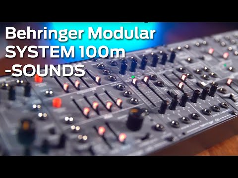 Behringer System 100 - Only Sounds / Sólo Sonidos