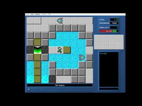 CCLP1 level 119 solution - 322 seconds