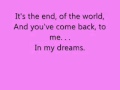 Kate Miller Heidke- The last day on earth lyrics ...