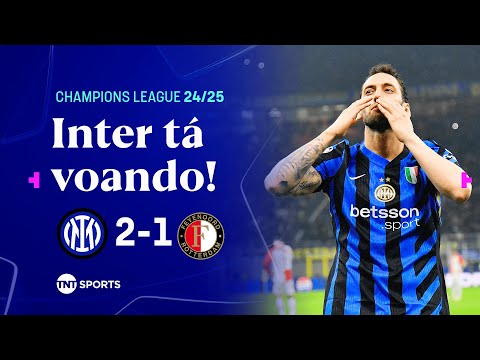 Gols e lances de Internazionale x Feyenoord