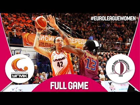 UMMC Ekaterinburg (RUS) v Yakin Dogu Universitesi (TUR) - Full Game - EuroLeague Women 2017-18