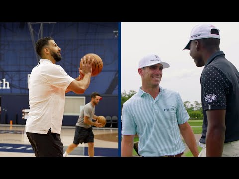 Hoops with NBA's Anthony Gill, Horschel hosts APGA event ' The CUT ' PGA TOUR Originals