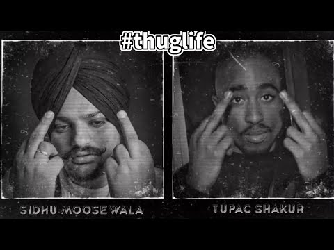 “Sidhu Moosewala: The Indian Tupac? Thug Life Story!”😎😎