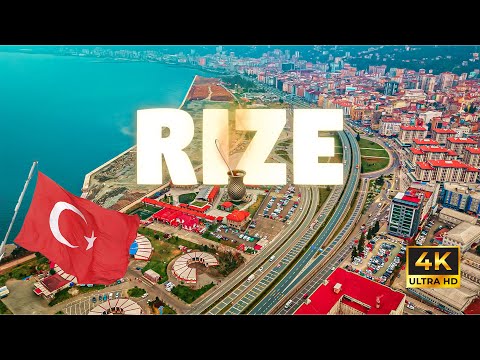 RİZE - Merkez - Turkiye  | 4k UHD | Turkish Black Sea 2024