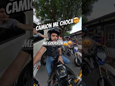 Por conductor imprudente, todo se sale de control😱🤯🔥 #motovlog #motos #bike