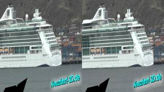 preview picture of video '3D-Video: AIDAmar Reisebericht Tag 6 - AIDA am Nordkap und Honningsvag (14.06.2012)'