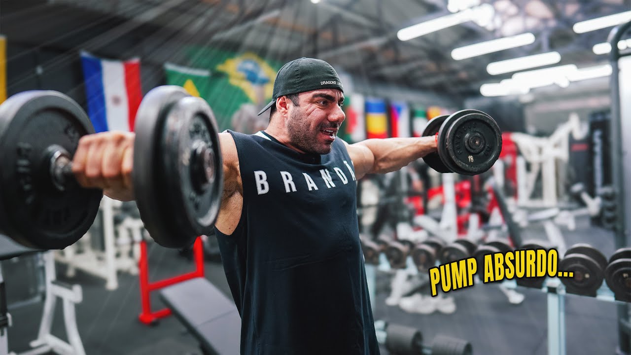 TREINO PARA EXPLODIR OS OMBROS  | RAFAEL BRANDÃO