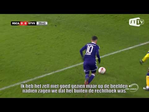 Lucas Pirard: "In de eerste helft duwden ze Yohan Boli​ ook en toen floot de scheidsrechter niet"