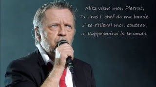 Renaud - Chanson pour Pierrot Paroles