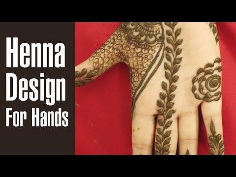 豐富多彩的河南設計的手，照亮你的一天。 (Colourful Henna Design For Hands To Brighten Up Your Day)