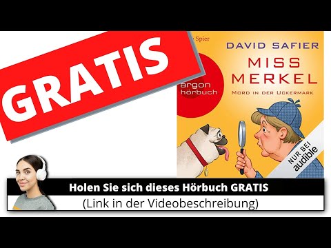 🔴🎧 Miss Merkel: Mord in der Uckermark - Audible Hörbuch - David Safier (Autor)🎧