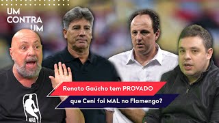 ‘Você vê o Renato Gaúcho, e a real é que o Rogério Ceni no Flamengo…’ Veja debate!