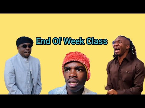 Roby Mupengo End Of Week Class (July 2026)