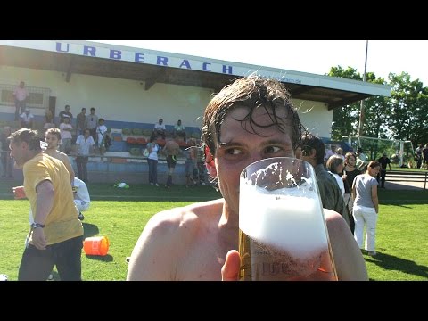 Klassiker: Viktoria Urberach feiert 2008 den Aufstieg in die Oberliga Hessen