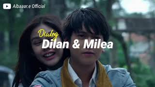 Download lagu Percakapan telfon Dilan dan Milea || Story WA Baper!!  Terbaru 2020 mp3