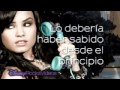 Demi Lovato - U Got Nothin' On Me (letra ...