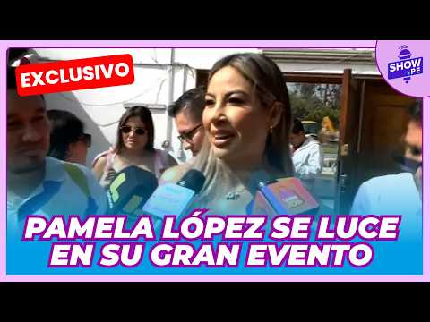 🚨 Exclusivo: Pamela López rompe su silencio y responde sin filtros a la prensa en evento de Kittypam