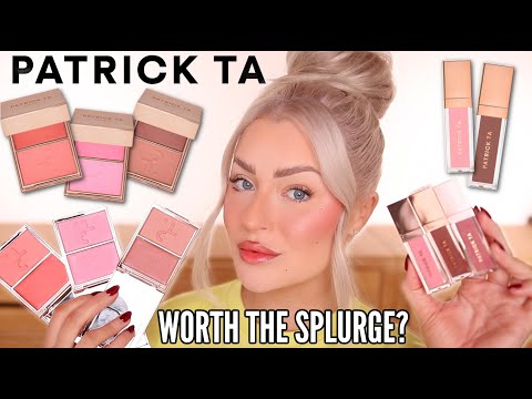 NEW PATRICK TA Spring 2024 BLUSHES & LIP GLOSS FIRST IMPRESSIONS