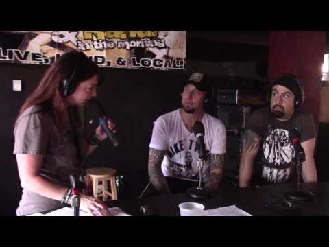 Ronni with Michael and Rob - Volbeat