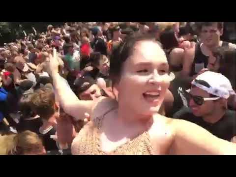 Crowd surfing to Motionless in White | Warped Tour 2018