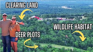 Managing Wooded Acreage: Deer Food Plots, Wildlife Habitat, and Land Prep for Hunting & Farming